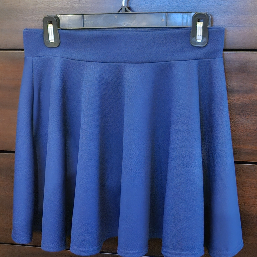 Blue Women's Skater Skirt